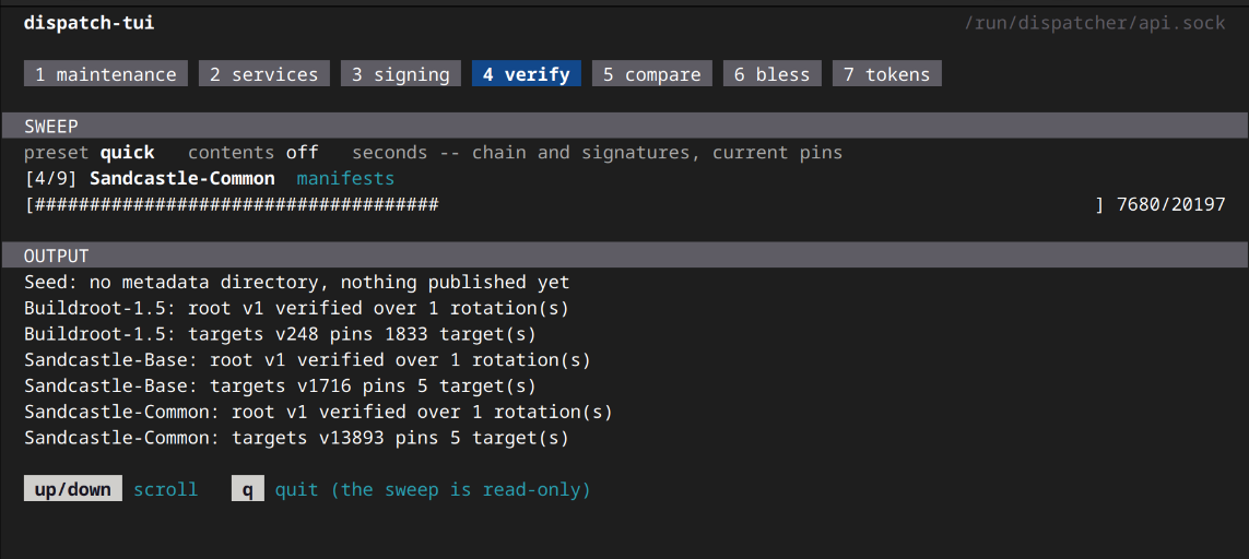 Trust? no! Verify!